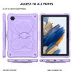 Samsung Galaxy Tab A8 10.5 2021 Beige Tablet Case - Raro Purple Holder - 3