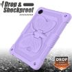Samsung Galaxy Tab A8 10.5 2021 Beige Tablet Case - Raro Purple Holder - 5