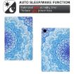 Samsung Galaxy Tab A 8.0 2019 Green Flower TPU Leather Case - 6