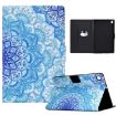 Samsung Galaxy Tab A8 10.5 2021 Green Flower TPU Leather Case - 1