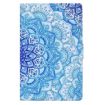 Samsung Galaxy Tab A8 10.5 2021 Green Flower TPU Leather Case - 2