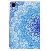 Samsung Galaxy Tab A8 10.5 2021 Green Flower TPU Leather Case - 3