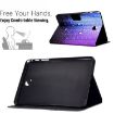 Samsung Galaxy Tab A 8.0 2015 TPU Leather Case - Water Droplets Design - 5