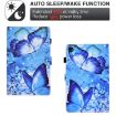 Samsung Galaxy Tab A8 Leather Case with Pen Slot - Butterflies Design - 4