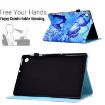 Samsung Galaxy Tab A8 Leather Case with Pen Slot - Butterflies Design - 5