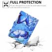 Samsung Galaxy Tab A8 Leather Case with Pen Slot - Butterflies Design - 6