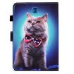 Samsung Galaxy Tab A 8.0 T350 Leather Case with Pen Slot - Bow Tie Cat - 3