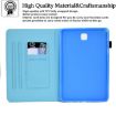 Samsung Galaxy Tab A 8.0 T350 Leather Case with Pen Slot - Bow Tie Cat - 7