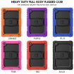 Samsung Galaxy Tab A8 10.5 2021 Shockproof Case, Black/Red Silicone+PC - 6