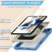 Samsung Galaxy Tab A8 10.5 2021 Shockproof Case, Beige Silicone + PC - 5