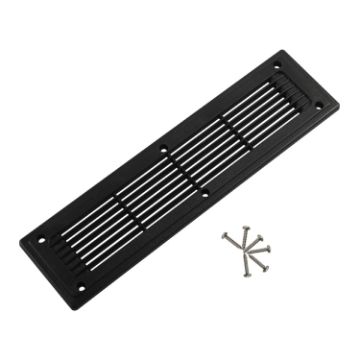 A6793 300x80mm RV/Bus Louver Vent with Screws - Straight Design - 1