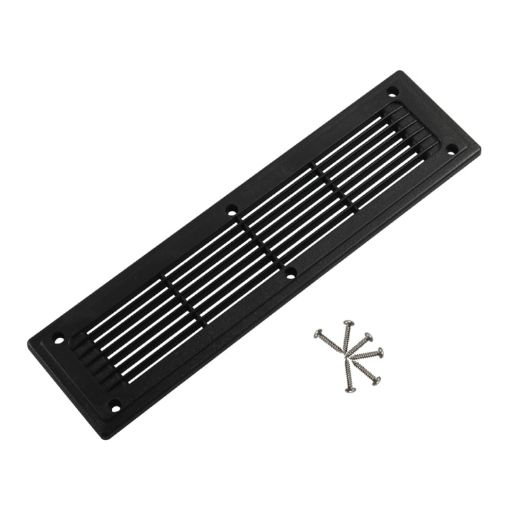 A6793 300x80mm RV/Bus Louver Vent with Screws - Straight Design - 1