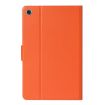 Samsung Galaxy Tab A8 10.5 2021 Orange Leather Tablet Case - 3
