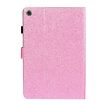 Samsung Galaxy Tab A8 10.5 2021 Pink Glitter Leather Case - 3
