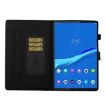 Samsung Galaxy Tab A8 10.5 2021 Glitter Leather Case - Black - 4