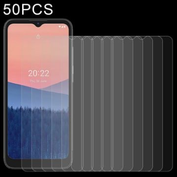 50 PCS 0.26mm 9H Tempered Glass Screen Protector for Nokia C21 - 1