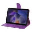 Samsung Galaxy Tab A8 10.5 2021 Butterfly Flower Leather Case Purple - 5