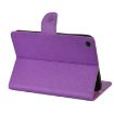 Samsung Galaxy Tab A8 10.5 2021 Butterfly Flower Leather Case Purple - 6