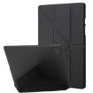 Samsung Galaxy Tab A8 10.5 2021 Black PU Leather Flip Case - 1