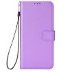 Ulefone Note 13P Purple Leather Phone Case - Diamond Texture Cover - 2
