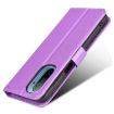 Ulefone Note 13P Purple Leather Phone Case - Diamond Texture Cover - 6