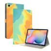 Samsung Galaxy Tab S5e T720/T725 Autumn Leaves Flip Leather Case - 1