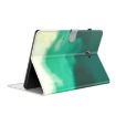 Samsung Galaxy Tab A 10.1 2016 Watercolor Flip Case Cyan Green T580/T585 - 5