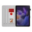 Samsung Galaxy Tab 9 Watercolor Flip Leather Case (Winter Snow) - 3