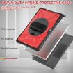 Microsoft Surface Go 4/3/2/1 Red TPU + PC Tablet Case - 5