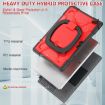 Microsoft Surface Go 1/2/3 Red TPU + PC Tablet Case - 2