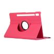 Samsung Galaxy Tab S8 Ultra Rose Red 360 Rotation Leather Case - 5
