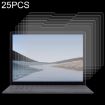 25 PCS 9H Tempered Glass Film for Microsoft Laptop Studio 14.4" - 1