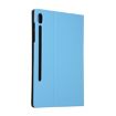Samsung Galaxy Tab S8 Ultra Leather Case with Holder - Blue - 3