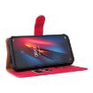 Ulefone Armor 8 Rose Red Leather Phone Case with Magnetic Buckle - 7