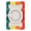 Samsung Galaxy Tab A 8.0 2019 SM-T290 Armor Case, Colorful Red Silicone+PC - 2