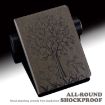Samsung Galaxy Tab A8 10.5 2021 Tree & Deer Leather Case Grey - 6
