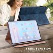 Samsung Galaxy Tab A8 10.5 (2021) Blue Embossed Leather Case - 5