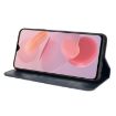Ulefone Note 12P Blue Leather Phone Case with Magnetic Buckle Retro Texture - 5