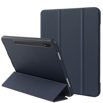 Samsung Galaxy Tab S8 Ultra/X900 Dark Blue 3-Fold Honeycomb TPU Case - 1