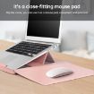 15" Multifunctional Mouse Pad Stand & Laptop Bag - Brown - 6