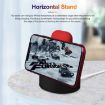 3 In 1 Silicone Charging Holder for iPhone, iWatch, AirPods - Black - 6