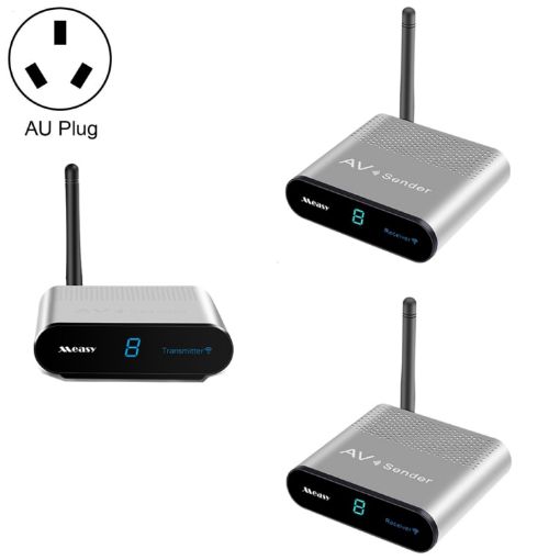 Measy AV530-2 5.8GHz Wireless A/V Transmitter + 2 Receivers, 300m Range - 1