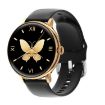 Q71 Pro Smart Watch 1.28" TFT, Bluetooth Call, Menstrual Reminder, Black Gold - 1