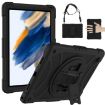 Samsung Galaxy Tab A8 10.5 2021 Black Rotary Silicone PC Case - 1