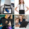 Samsung Galaxy Tab A8 10.5 2021 Black Rotary Silicone PC Case - 6