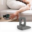 Grey Silicone Charging Holder for Apple Watch - Compact & Durable Design - 6