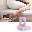 Purple Silicone Charging Holder for Apple Watch - Secure & Stylish Stand - 6