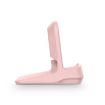 Pink Silicone Charging Holder for Apple Watch - Secure & Stylish Stand - 4