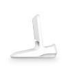 White Silicone Charging Holder for Apple Watch - Secure & Stylish Stand - 4