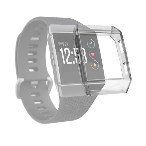 Fitbit Ionic TPU Watch Case - Full Coverage, Transparent Grey - 1